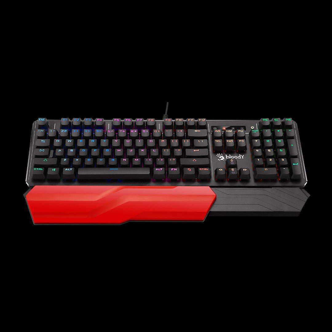 A4Tech B975 Bloody Full Mechanical Light Strike RGB Animation Gaming Keyboard | Gigahertz