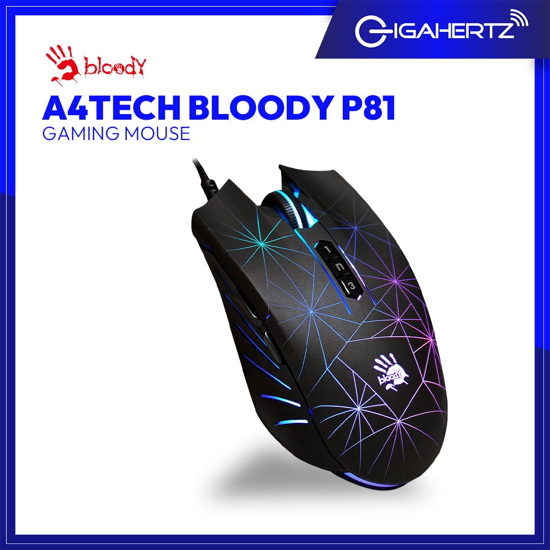 A4Tech Bloody P81 Gaming Mouse | Gigahertz