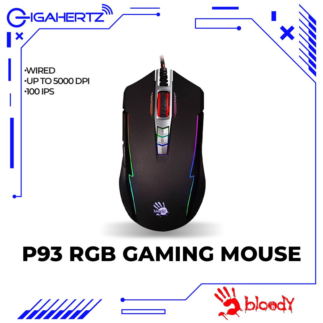 A4Tech Bloody P93 Gaming Mouse | Gigahertz | A4Tech