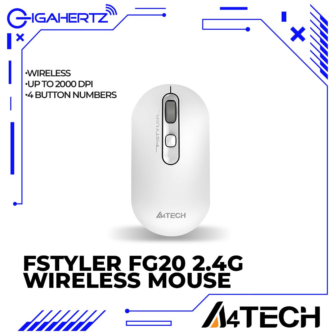 A4Tech FG20 Wireless Mouse | Gigahertz | A4Tech