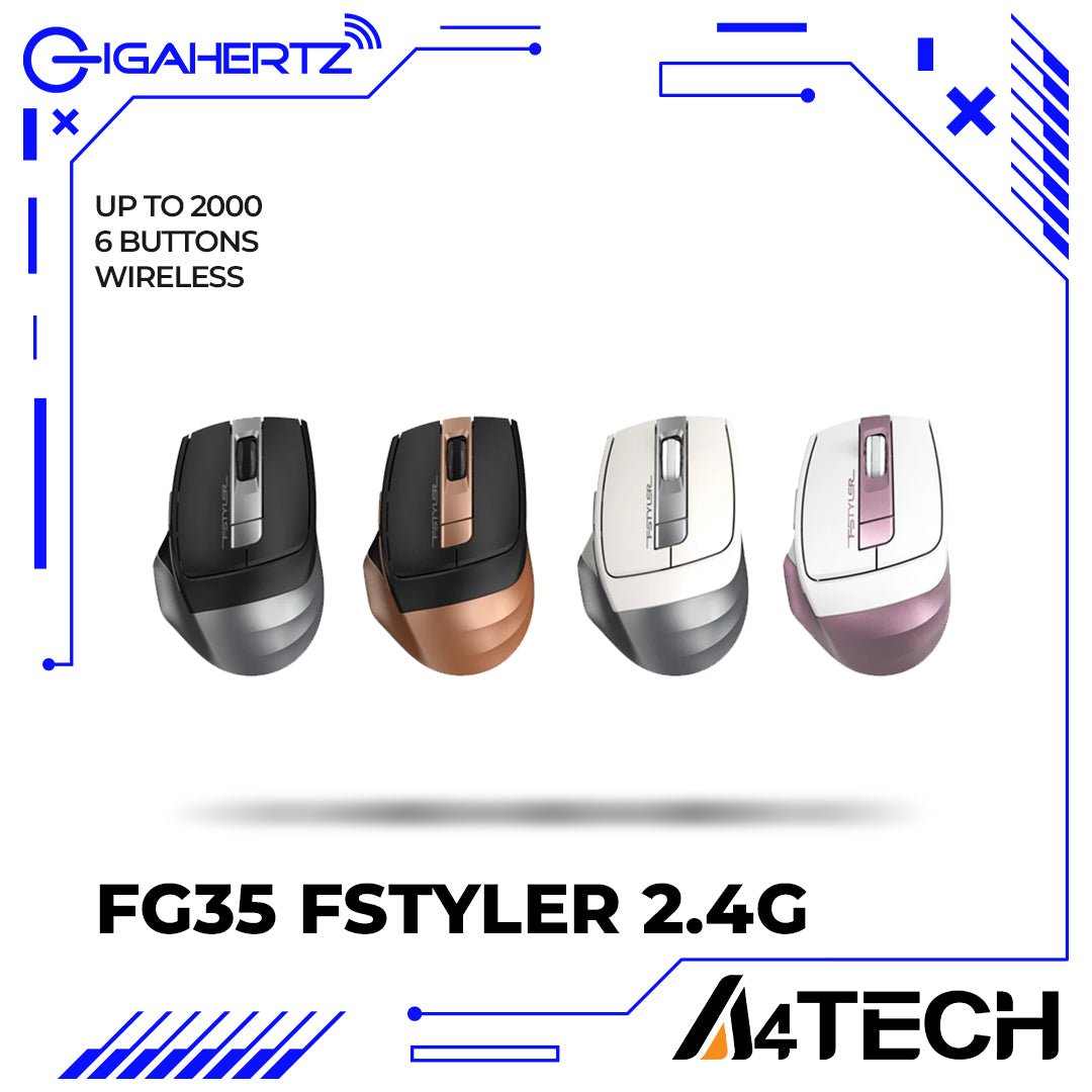 A4Tech FG35 FStyler 2.4G Wireless Mouse | Gigahertz | A4Tech