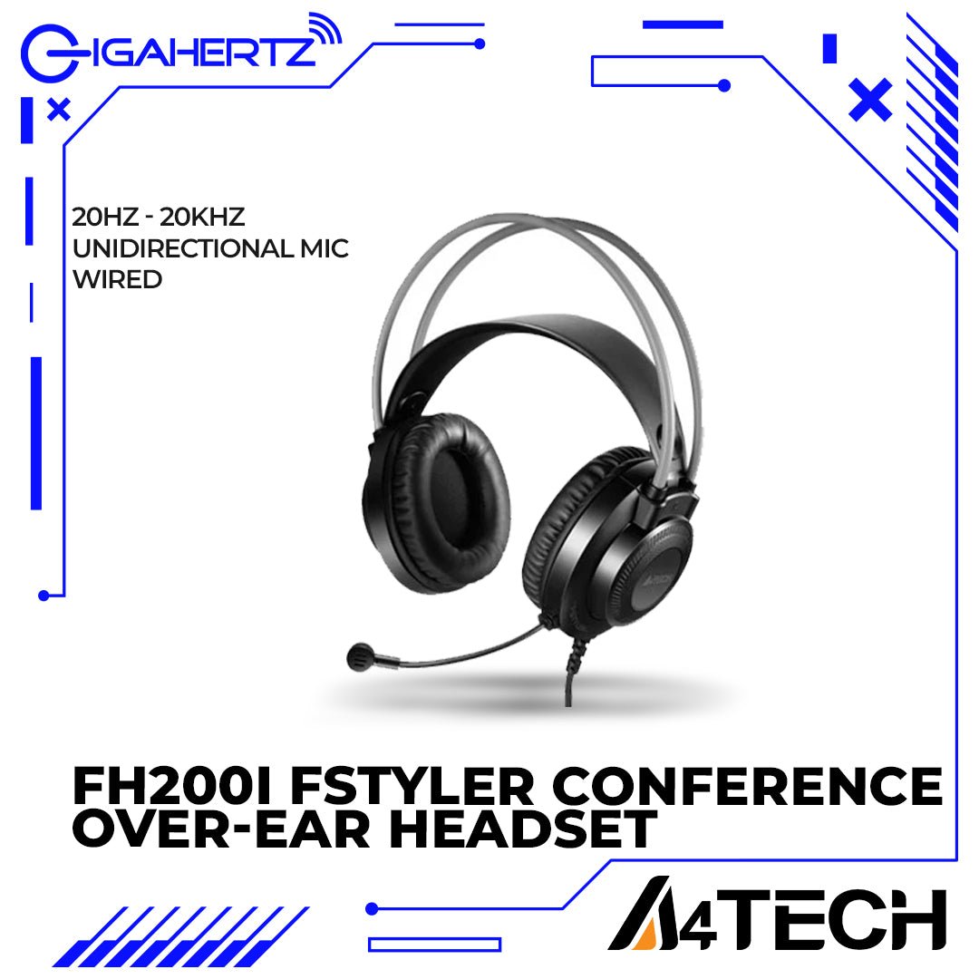 A4Tech FH200i FStyler Conference Over - Ear Headset | Gigahertz