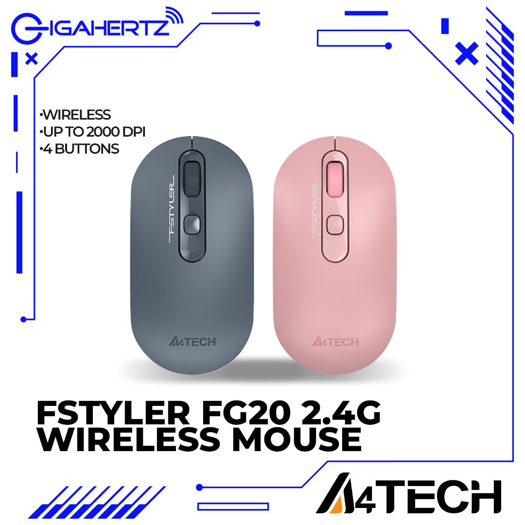 A4Tech FStyler FG20 Wireless Mouse | Gigahertz