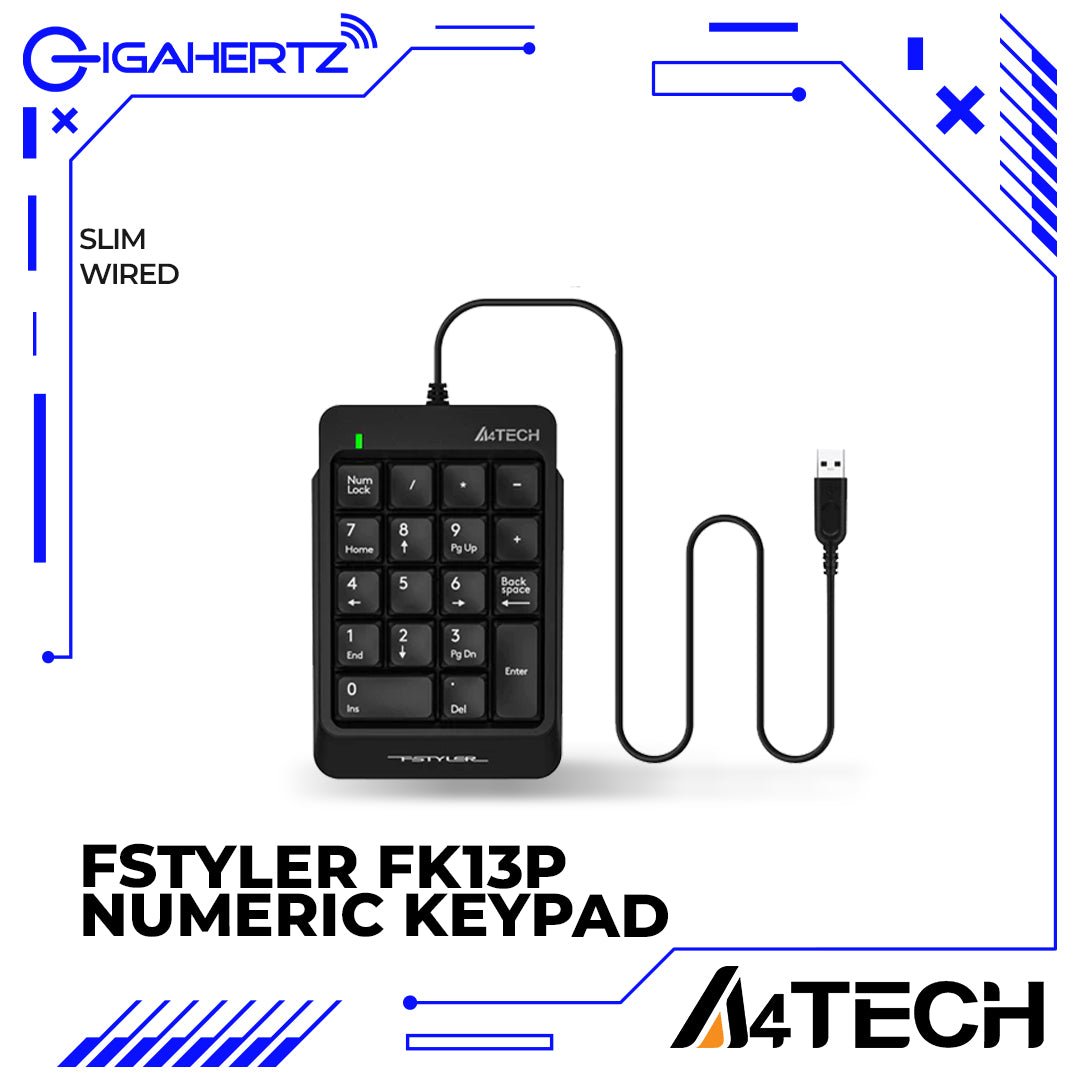 A4Tech FStyler FK13P Numeric Keypad | Gigahertz