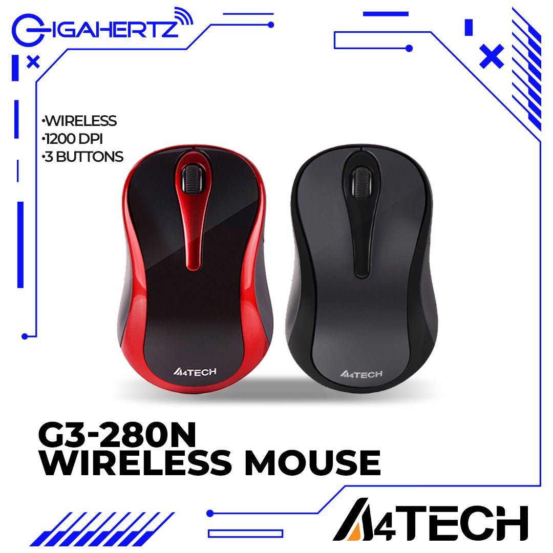 A4Tech G3 - 280N Wireless Mouse | Gigahertz