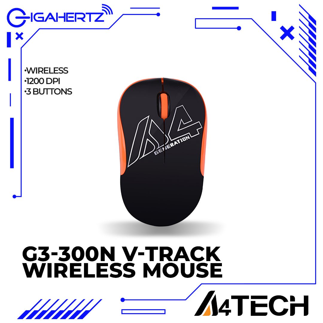 A4Tech G3 - 300N V - Track Wireless Mouse | Gigahertz