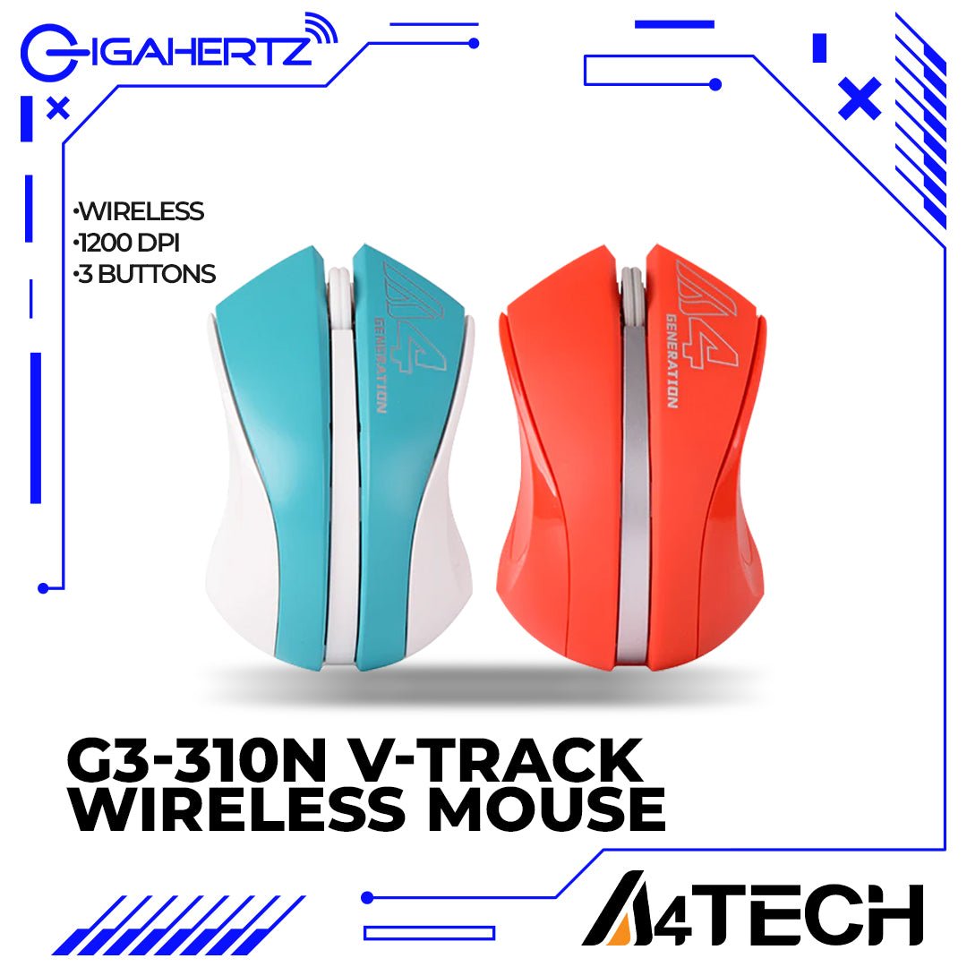 A4Tech G3 - 310N V - Track Wireless Mouse | Gigahertz