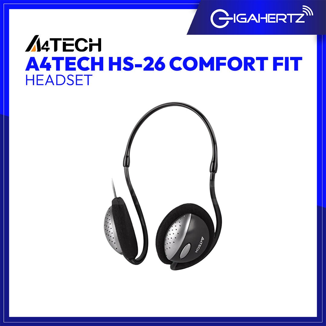 A4Tech HS - 26 Comfort Fit Stereo Headset | Gigahertz