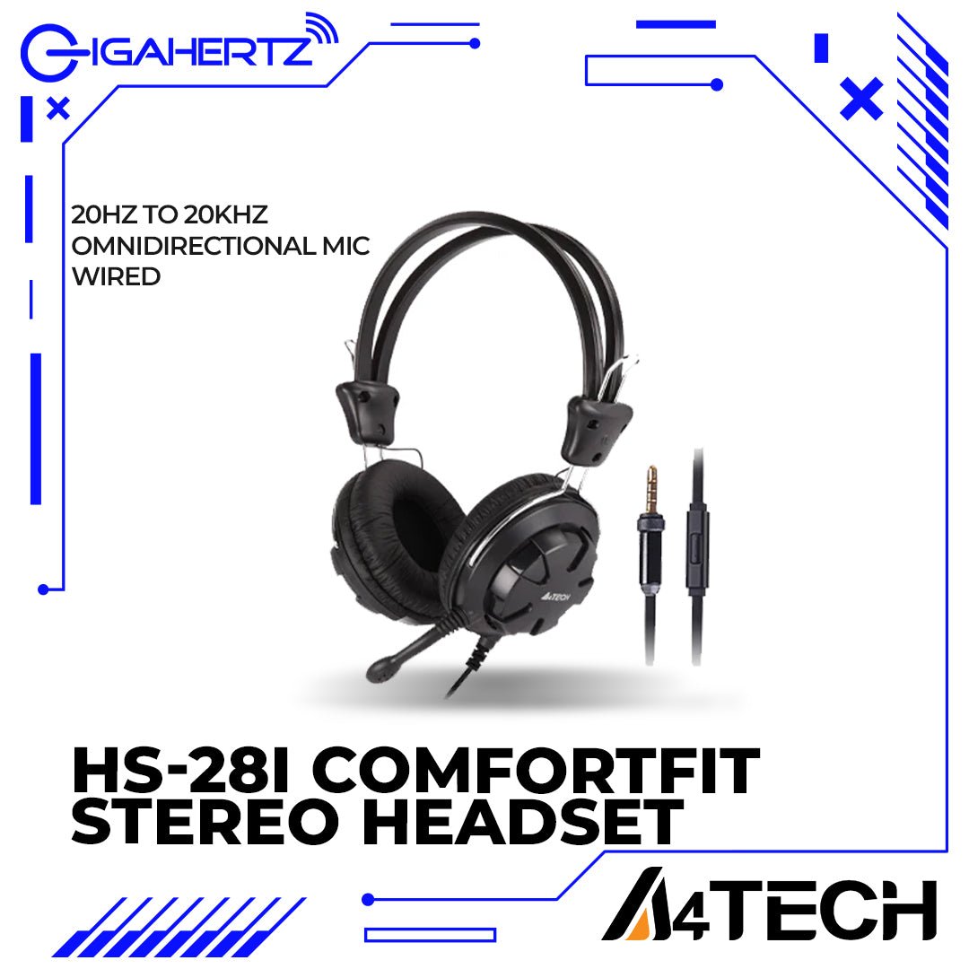 A4Tech HS - 28i ComfortFit Stereo Headset | Gigahertz