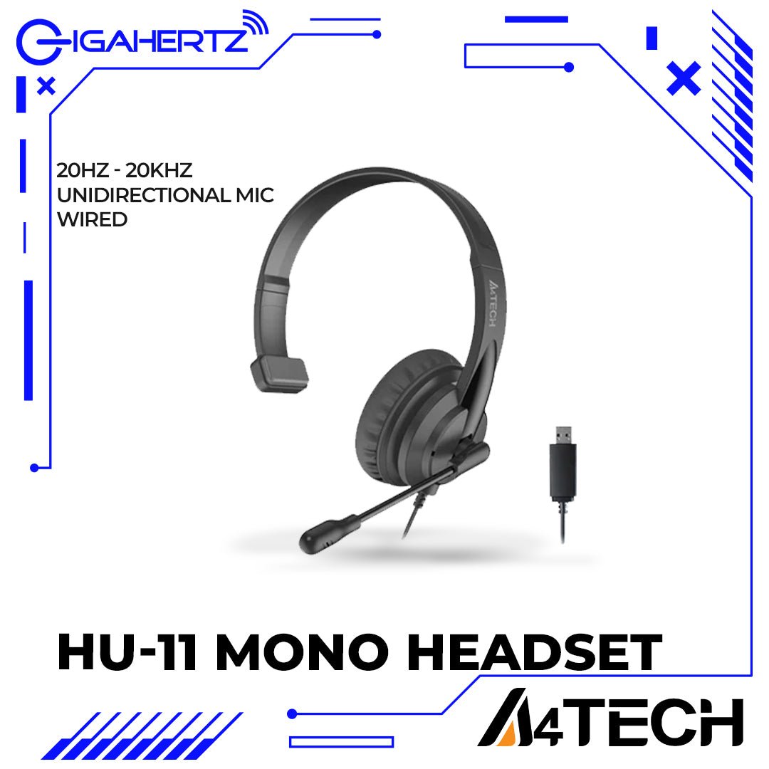 A4Tech HU - 11 Mono Headset | Gigahertz