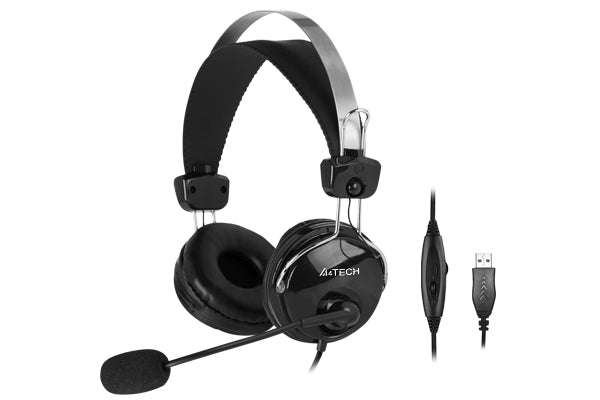 A4Tech HU - 7P ComfortFit Stereo USB Headset | Gigahertz