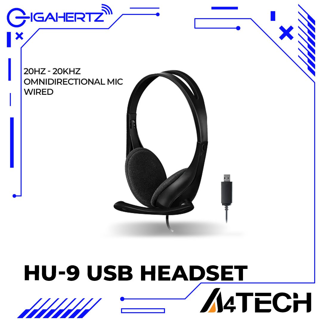 A4Tech HU - 9 USB Headset | Gigahertz