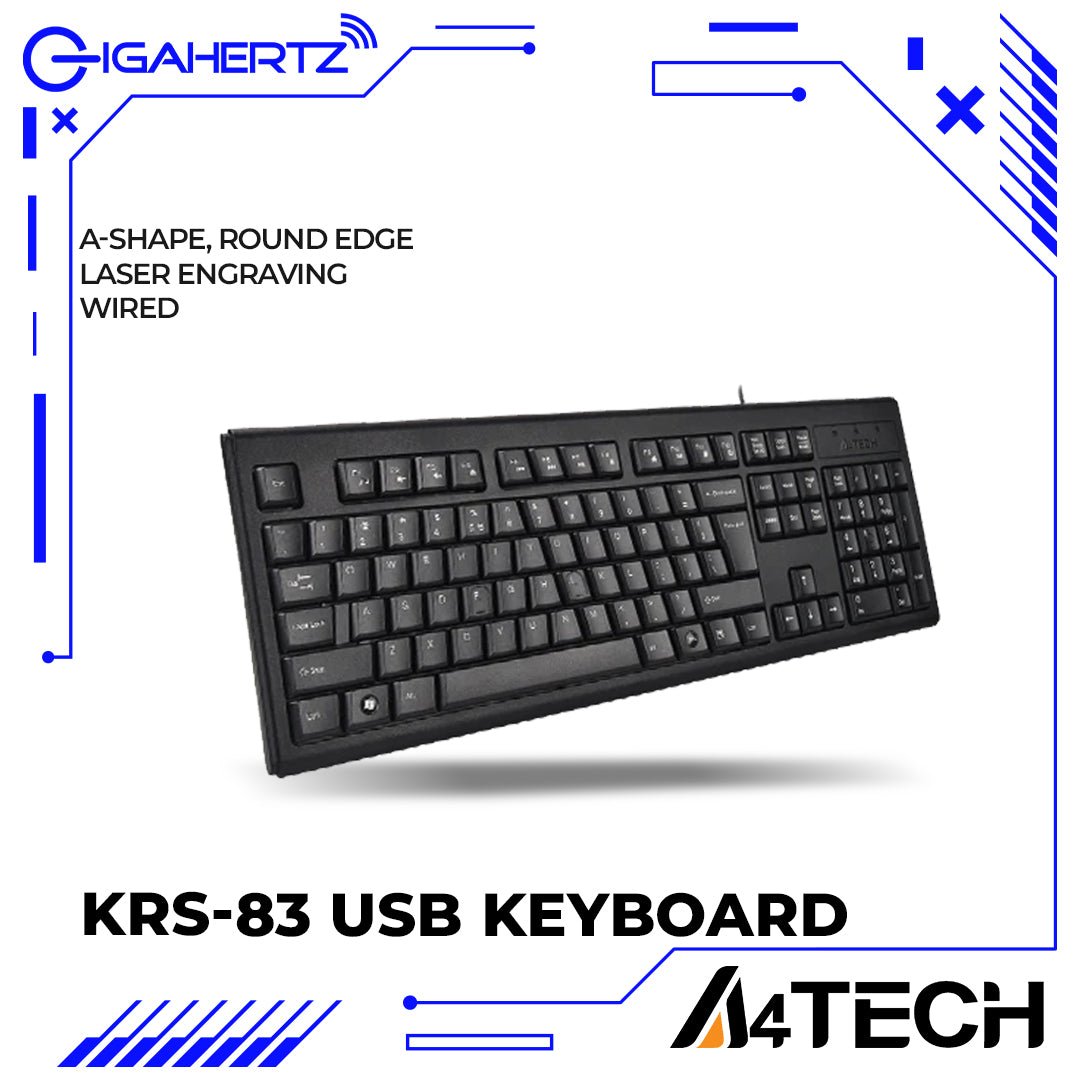 A4Tech KRS - 83 USB Keyboard | Gigahertz