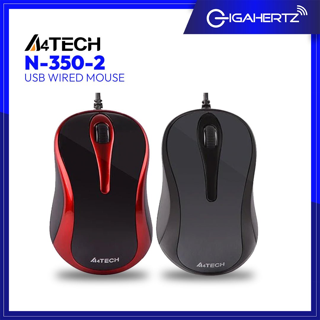 A4tech N - 350 - 1 USB Wired Mouse | Gigahertz