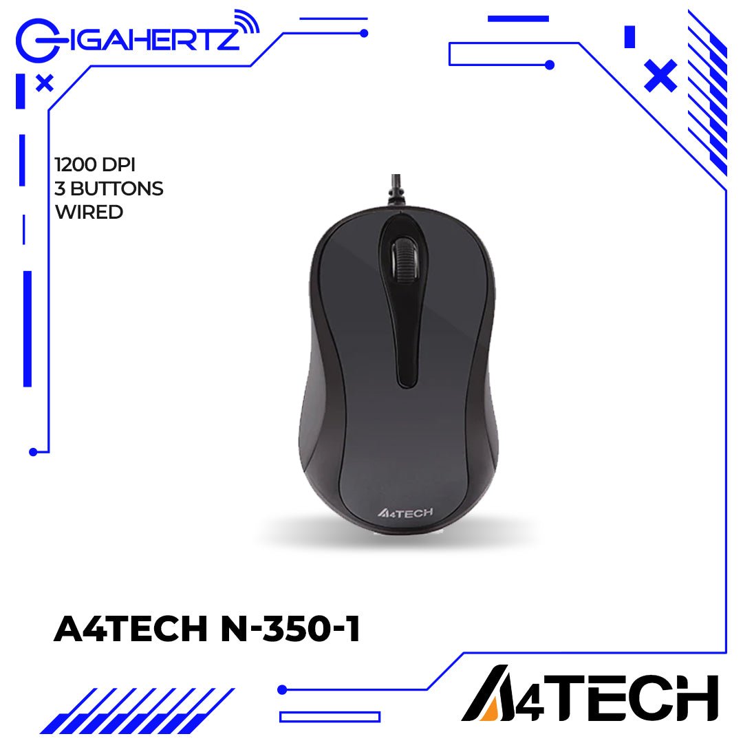 A4tech N - 350 - 1 USB Wired Mouse | Gigahertz