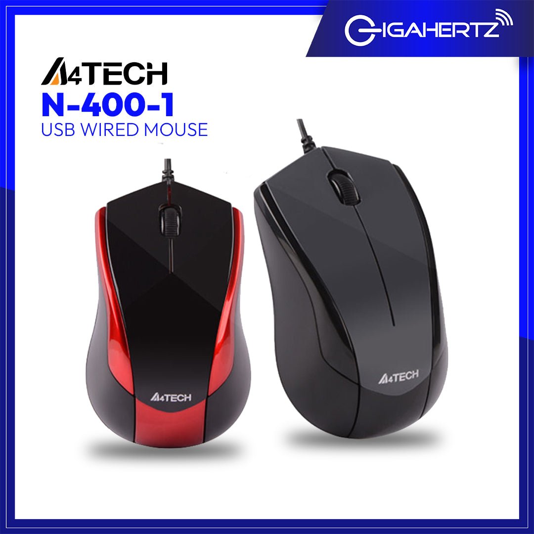 A4tech N - 400 USB Wired Mouse | Gigahertz