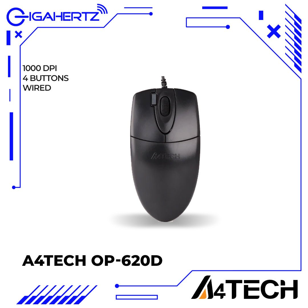 A4Tech OP - 620D USB Wired Mouse | Gigahertz