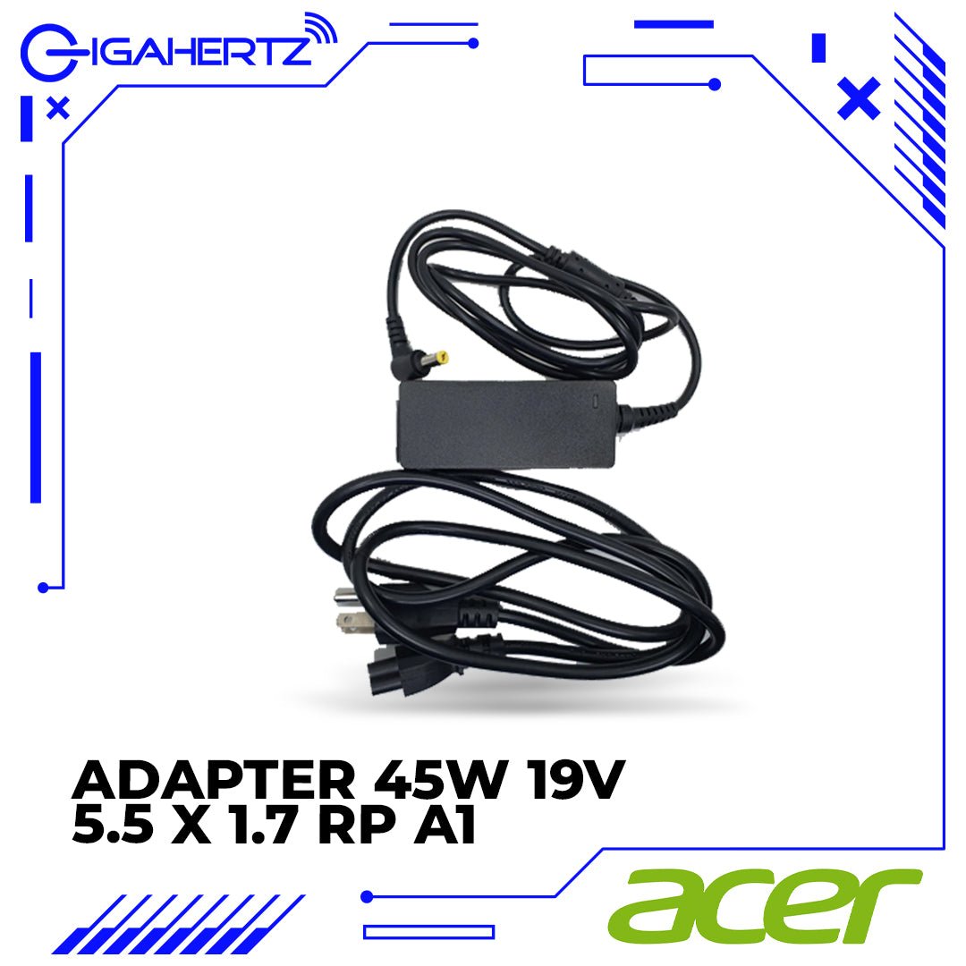 Acer Adapter 45W 19V 5.5 X 1.7 RP A1 | Gigahertz | Gigahertz
