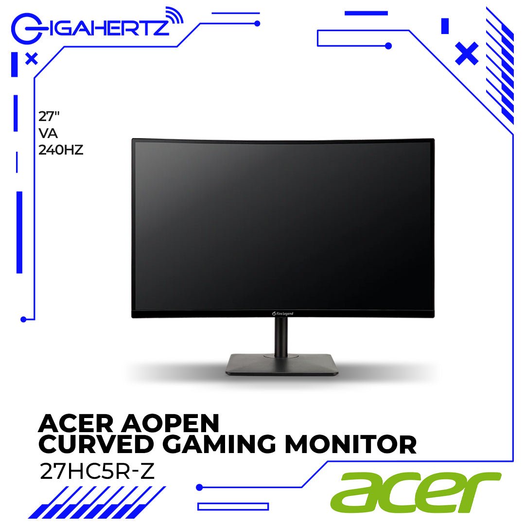 Acer AOpen 27" 240hz Curved Gaming Monitor | Gigahertz | ACER