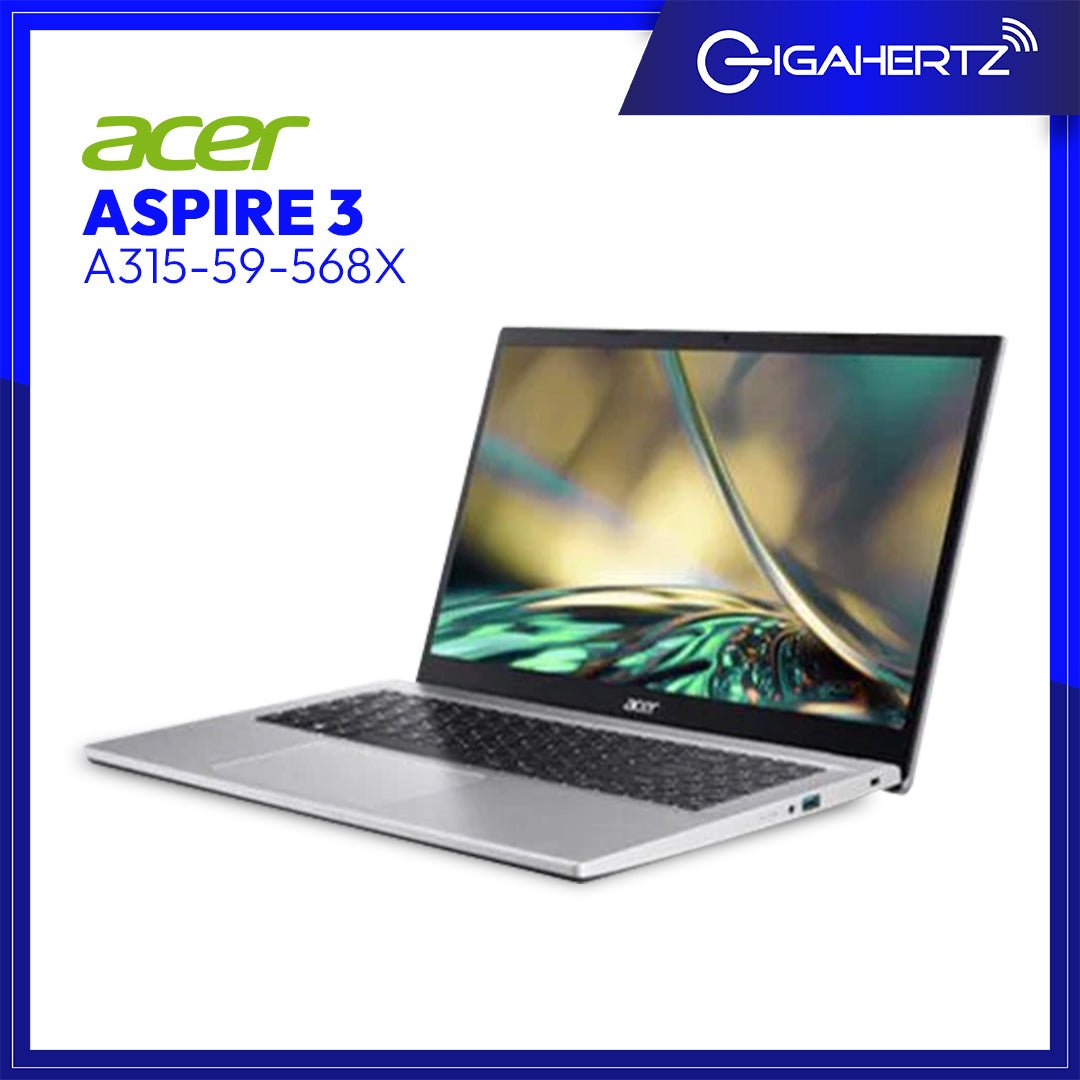 Acer Aspire 3 A315 - 59 - 568X | 15.6" | i3 - 1215U | UHD Graphics | 8GB RAM | 512GB SSD | WIN 11 | Gigahertz