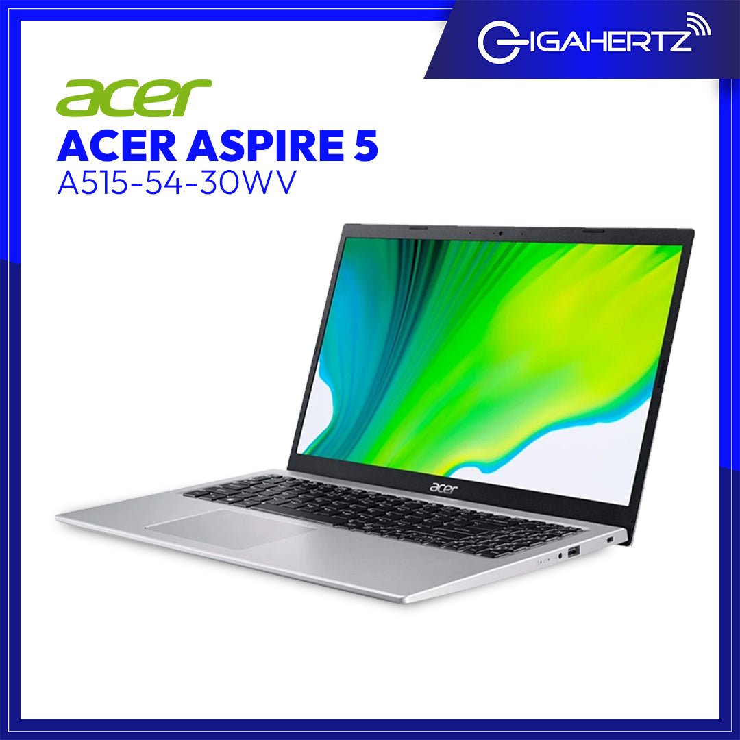 Acer Aspire 5 A515 - 54 - 30WV | 14" HD | i3 - 1115G4 | UHD Graphics | 8GB RAM | 512GB SSD | WIN 11 | Gigahertz