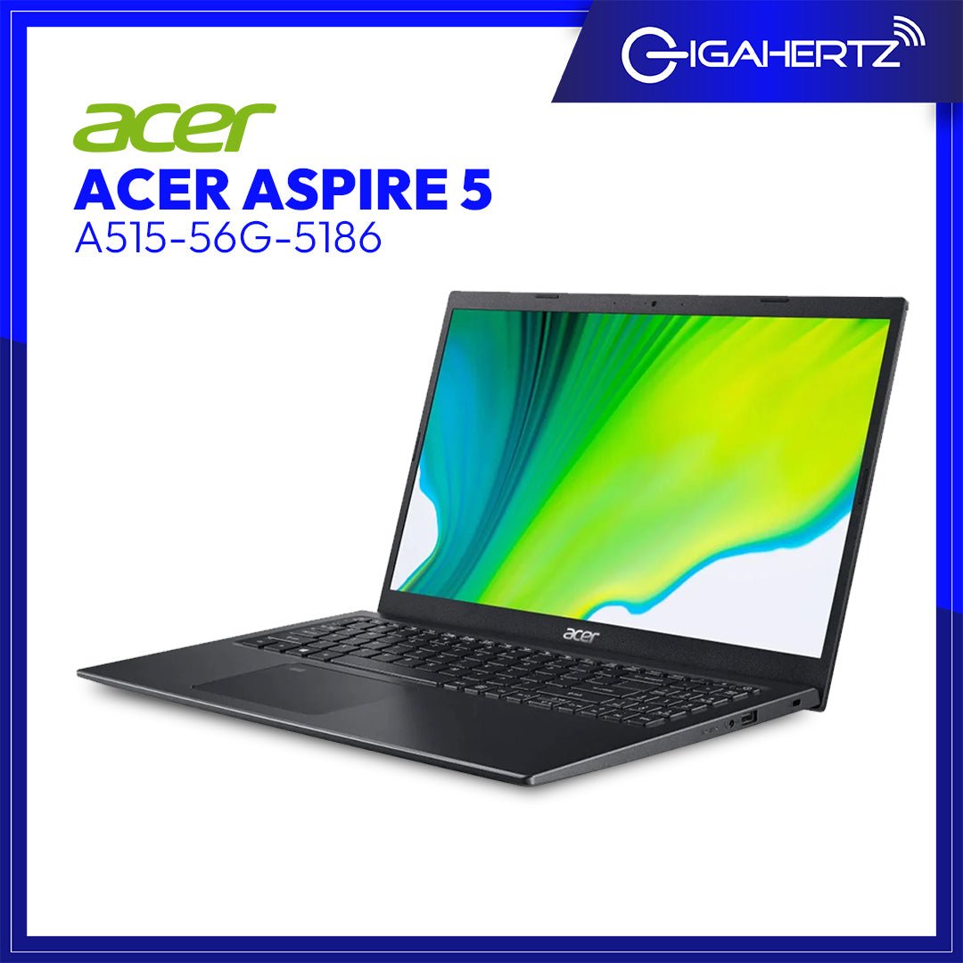 Acer Aspire 5 A515 - 56G - 5186 Notebook | 15.6" | i5 - 1135G7 | GeForce MX350 | 8GB RAM | 512GB SSD | WIN 11 | Gigahertz