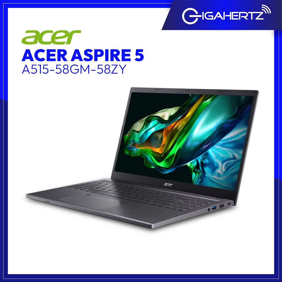 Acer Aspire 5 A515 - 58GM - 58ZY | 15.6" IPS | i5 - 13420H | GeForce RTX 2050 | 8GB RAM | 512GB SSD | WIN 11 | Gigahertz