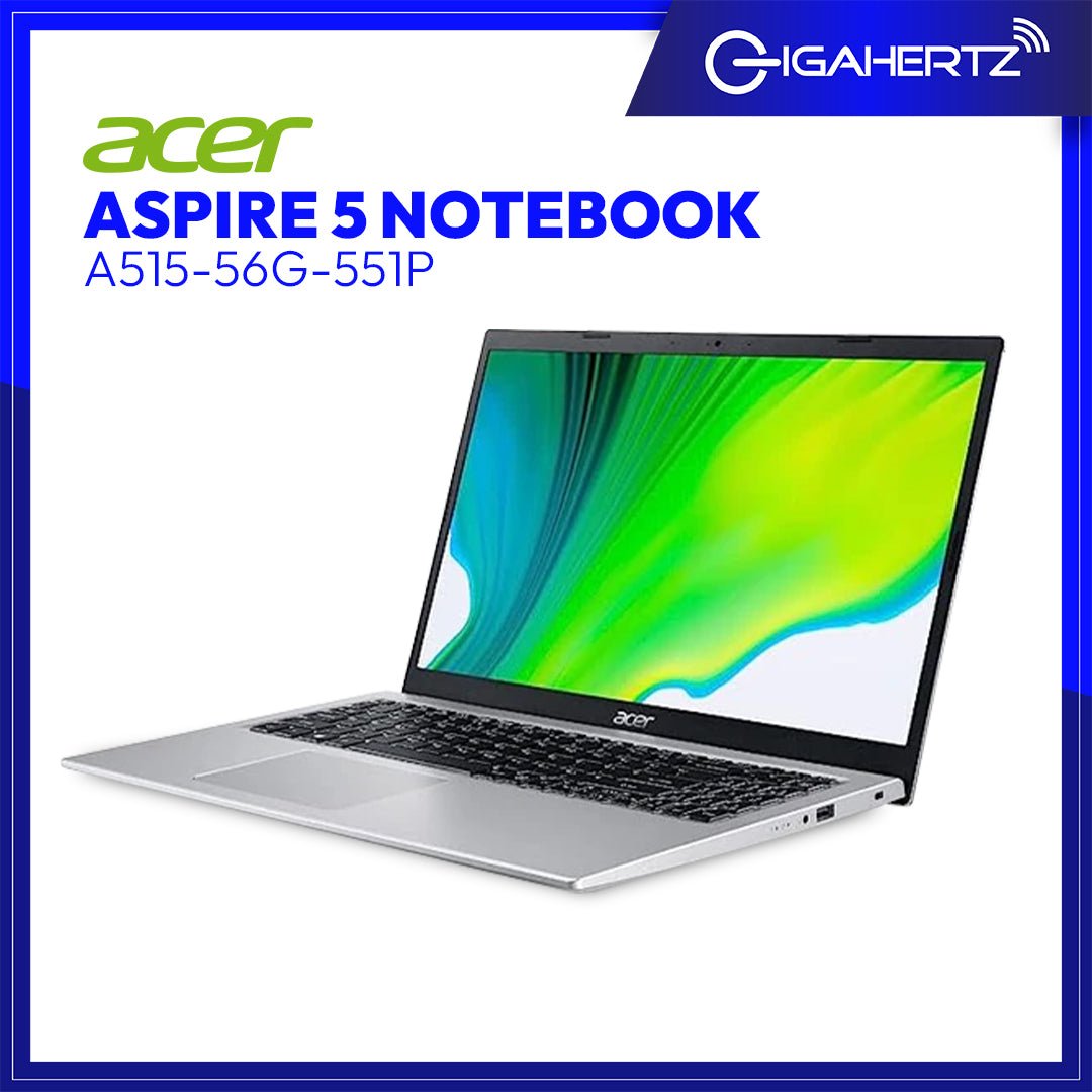 Acer Aspire 5 Notebook A515 - 56G - 551P | 15.6" TFT | i5 - 1135G7 | GeForce MX330 | 8GB RAM | 1TB SSD | WIN 11 | Gigahertz