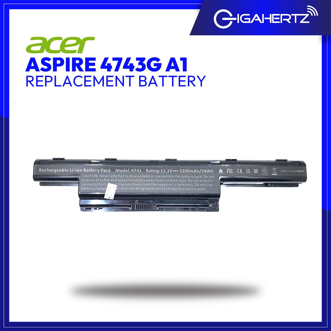 Acer Battery 4743G A1 for Acer Aspire 4743G | Gigahertz