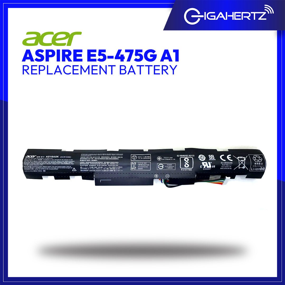 Acer Battery E5 - 475G A1 for Acer Aspire E5 - 475 | Gigahertz