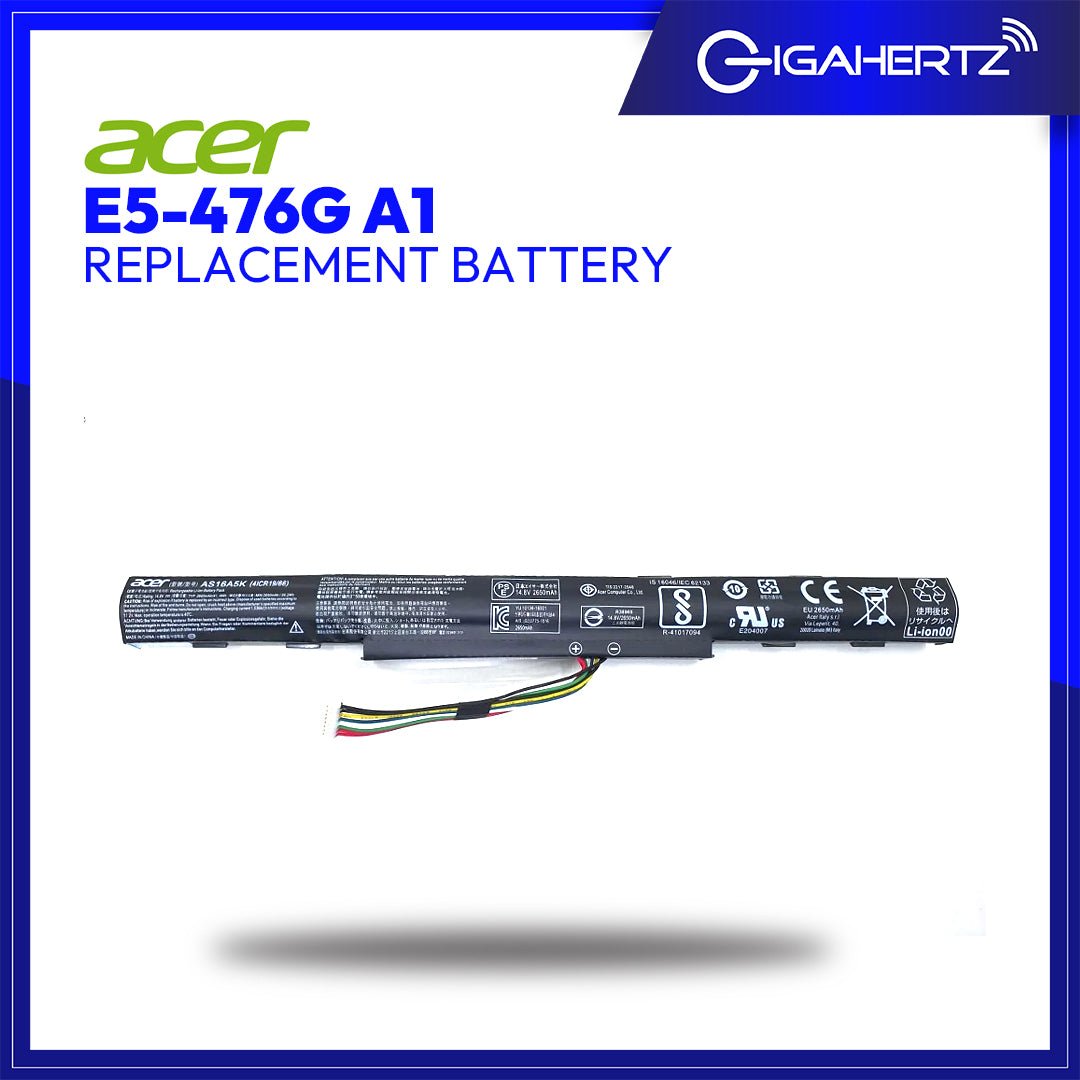 Acer Battery E5 - 476G A1 for Acer Aspire E5 - 476G | Gigahertz