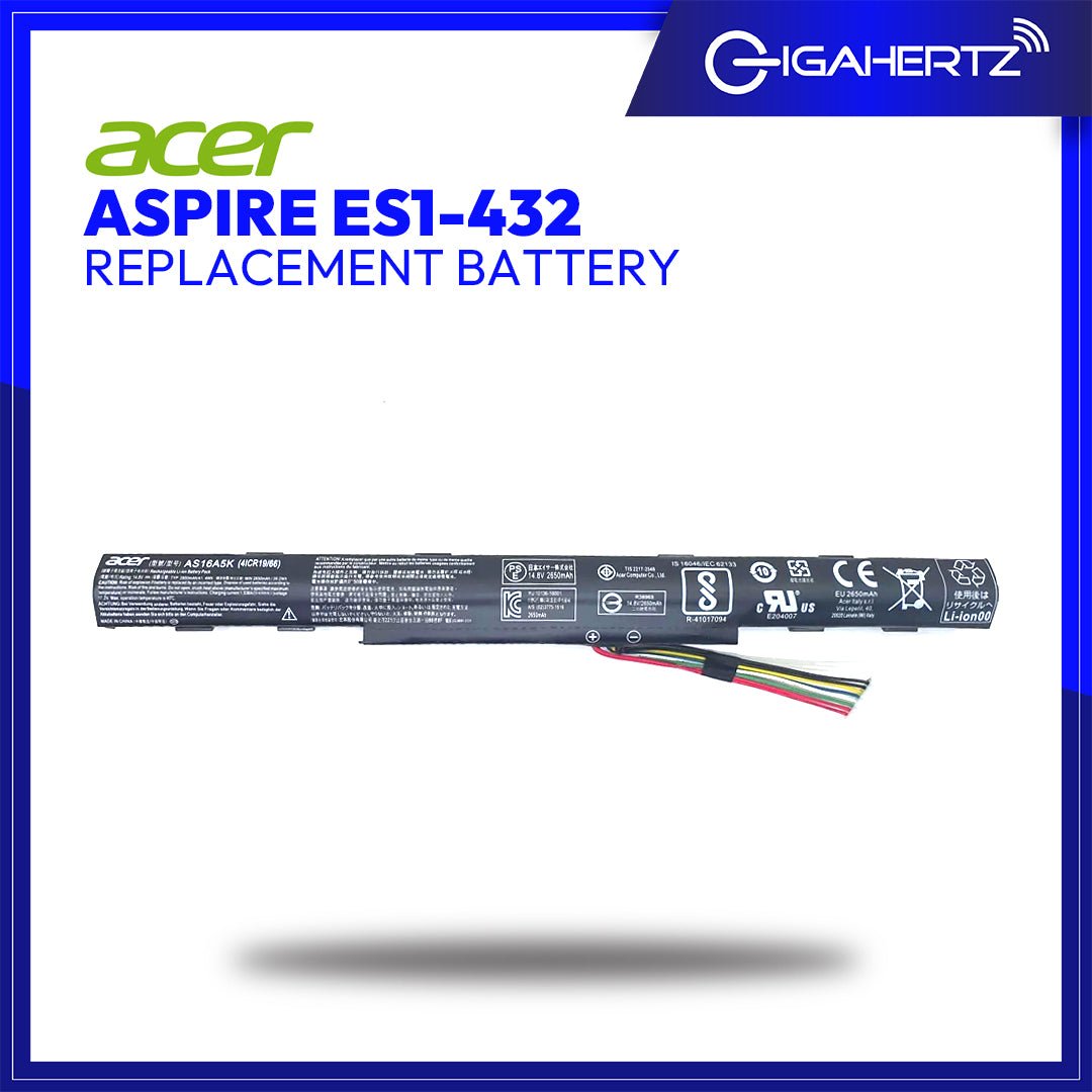 Acer Battery ES1 - 432 A1 for Acer Aspire ES1 - 432 | Gigahertz