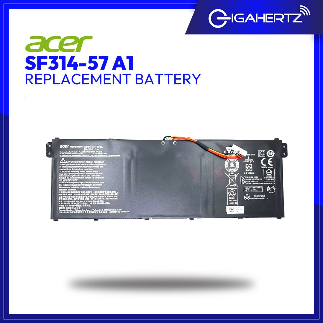 Acer Battery SF314 - 57 A1 for Acer Swift 3 SF314 - 57 | Gigahertz