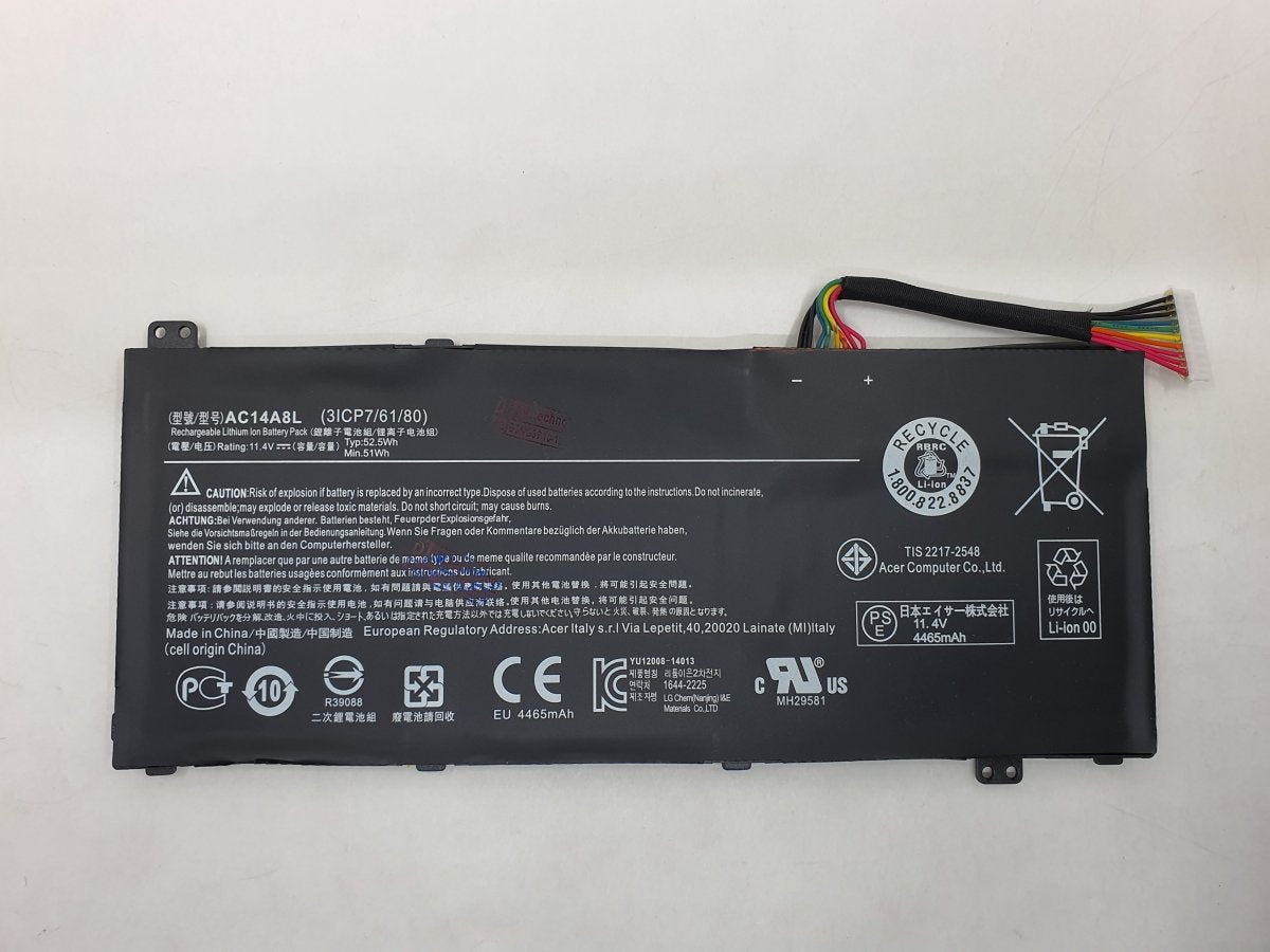 Acer Battery VX5 - 591G A1 for Acer Aspire VX 15 VX5 - 591G | Gigahertz