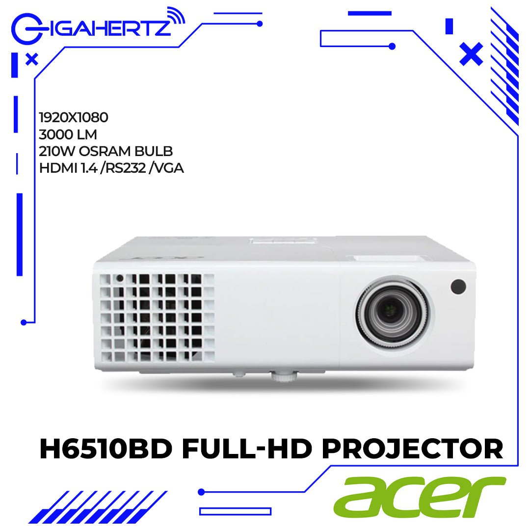 Acer H6510BD Full - HD Projector | Gigahertz