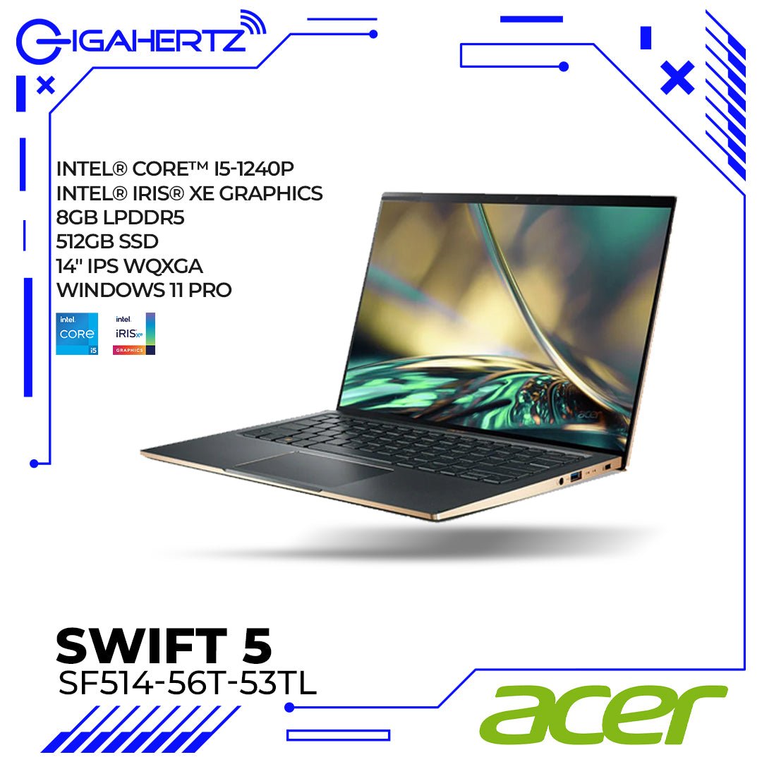 Acer Swift 5 SF514 - 56T - 53TL | Gigahertz | Gigahertz