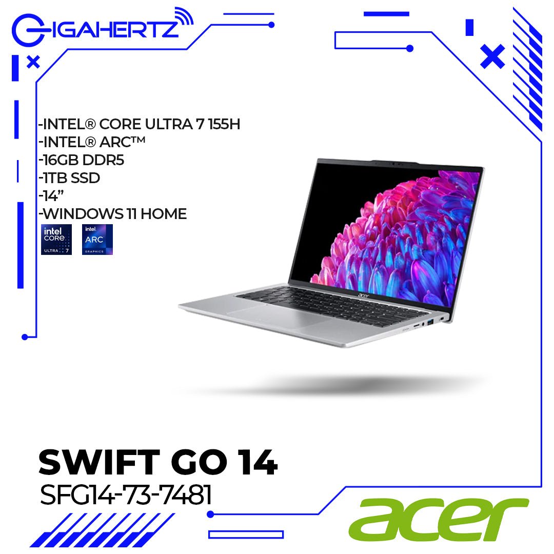 Acer Swift Go 14 SFG14 - 73 - 7481 | Gigahertz