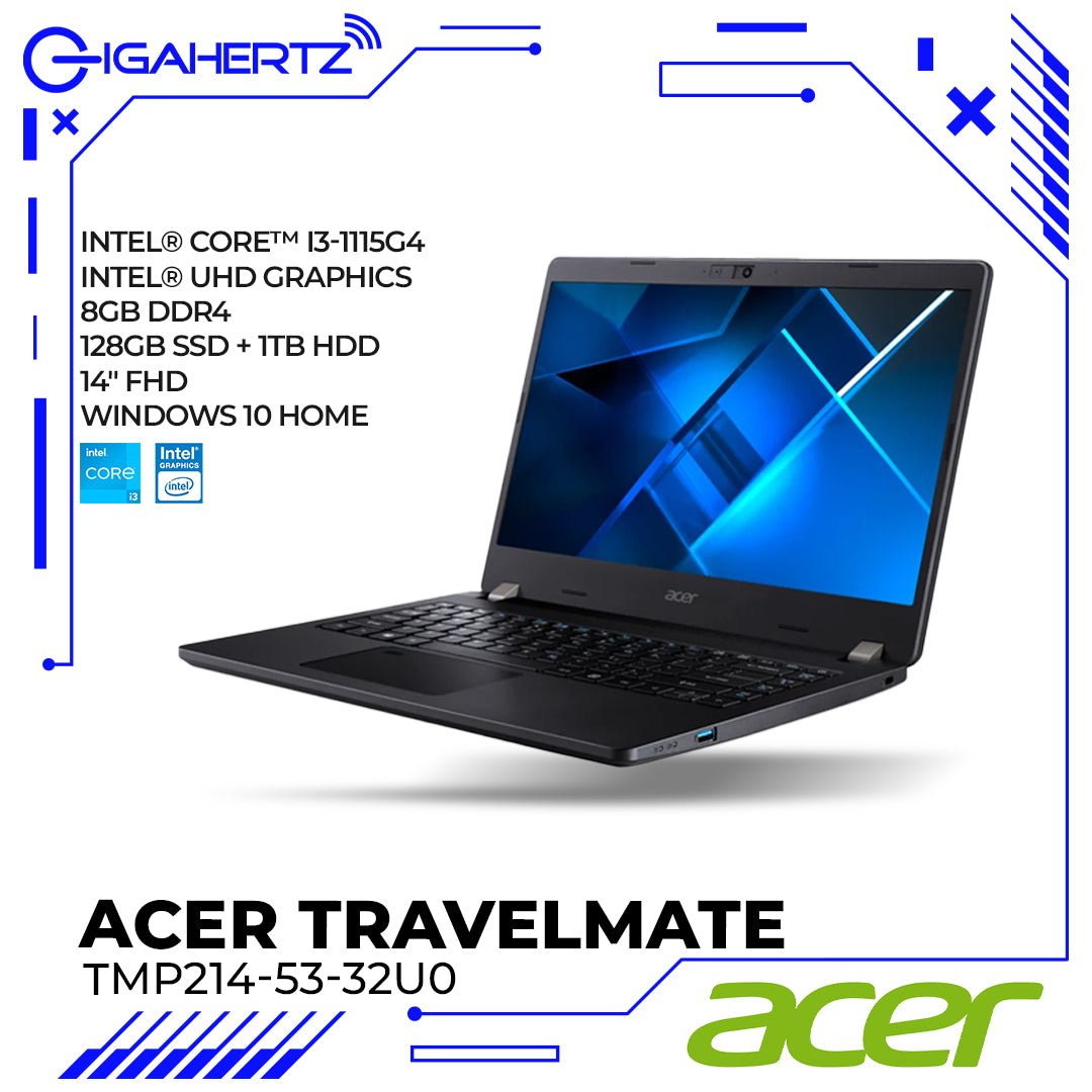 Acer TravelMate TMP214 - 53 - 32U0 | Gigahertz | ACER