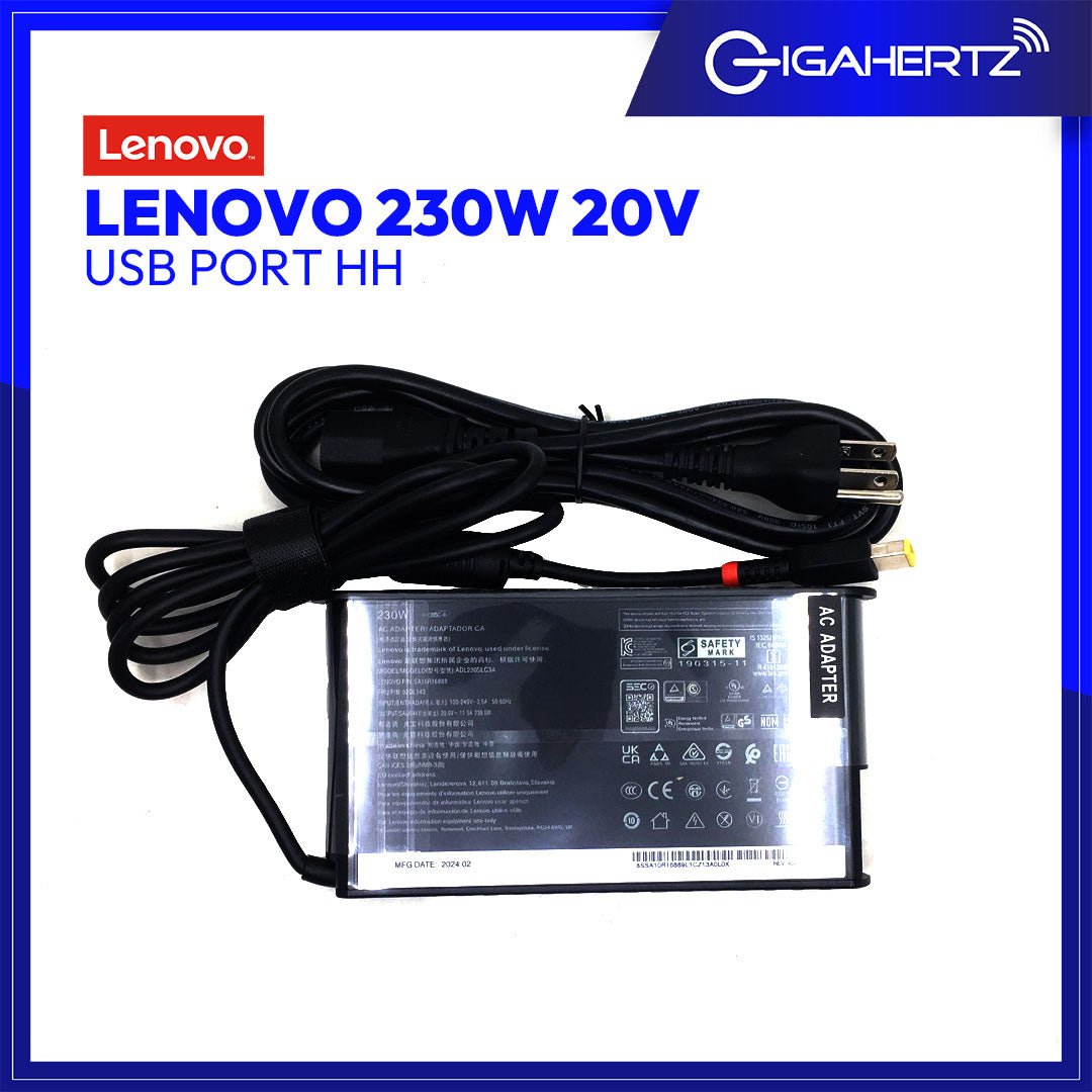 Adapter 230W 20V USB Port | Gigahertz