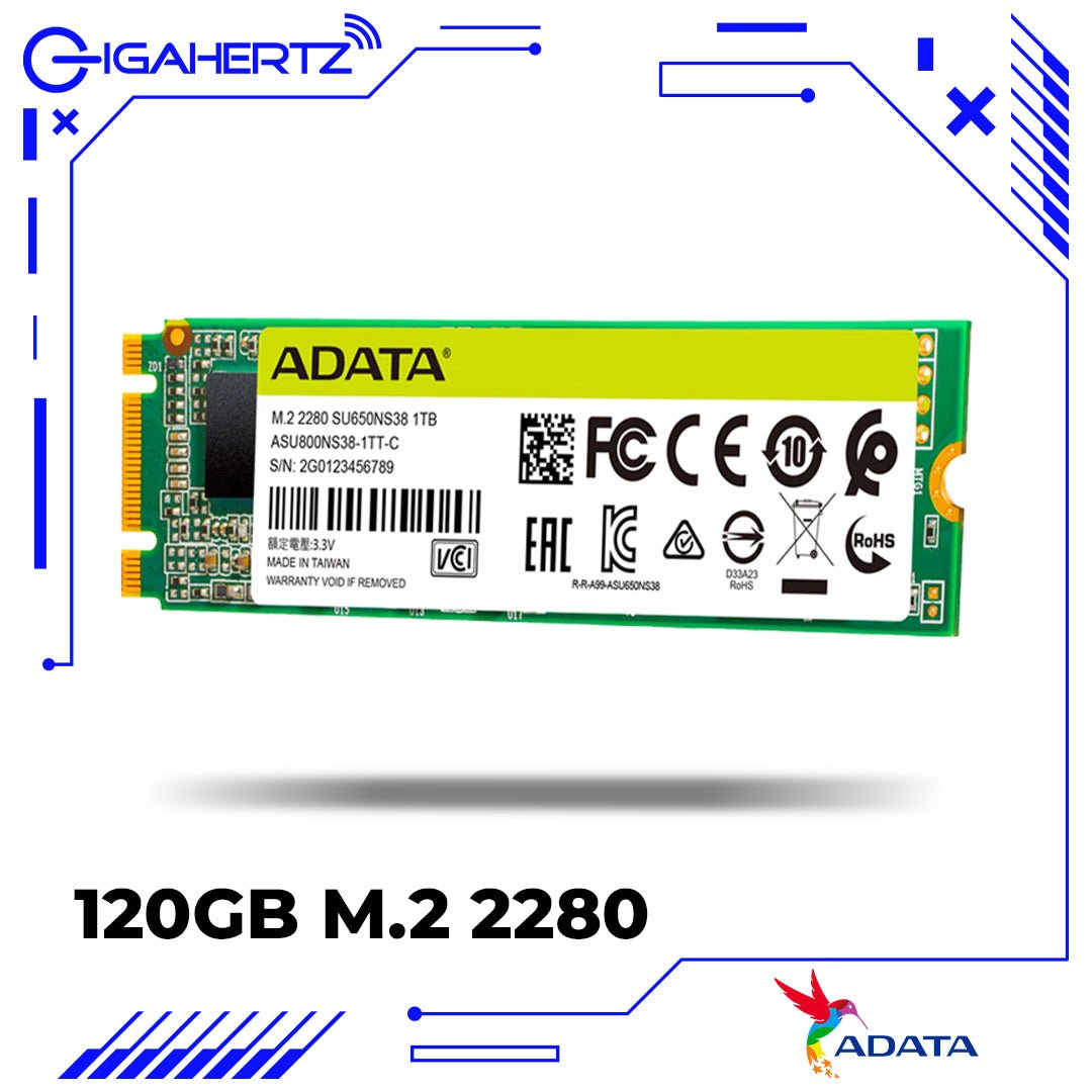 Adata 120GB M.2 2280 | Gigahertz | ADATA