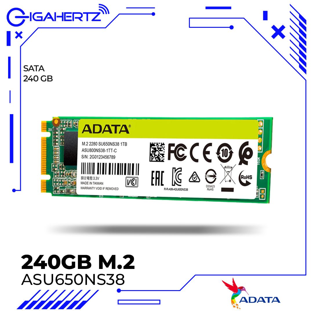 Adata ASU650NS38 240GB M.2 | Gigahertz | ADATA