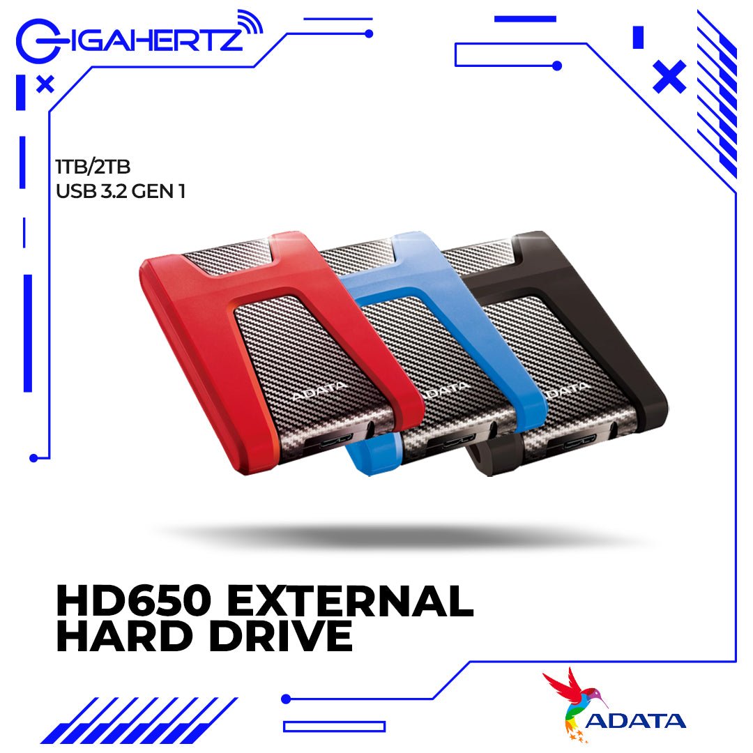 Adata HD650 External Hard Drive | Gigahertz | ADATA
