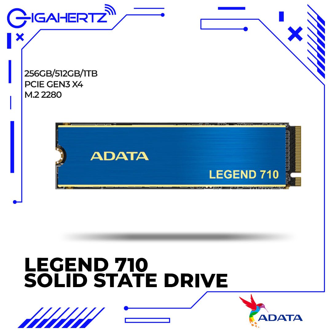 Adata Legend 710 PCIe Gen3 x4 M.2 2280 Solid State Drive | Gigahertz | ADATA