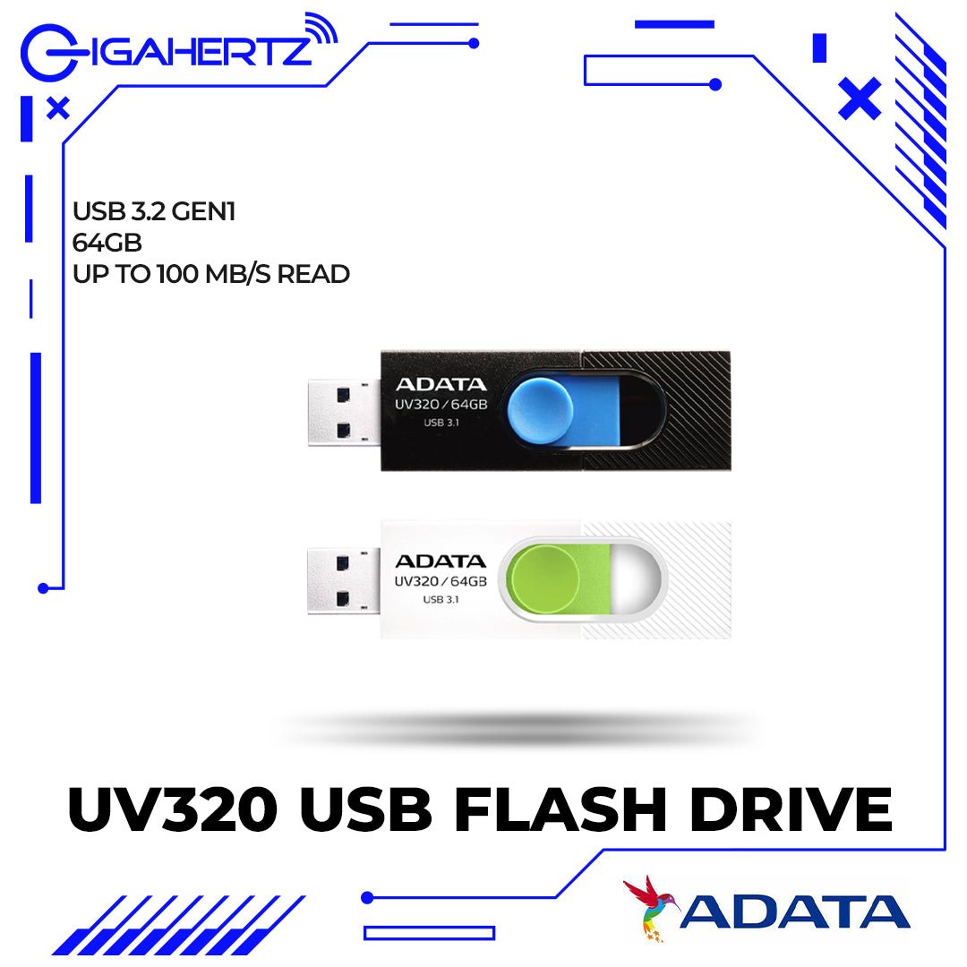 Adata UV320 USB Flash Drive | Gigahertz | Adata