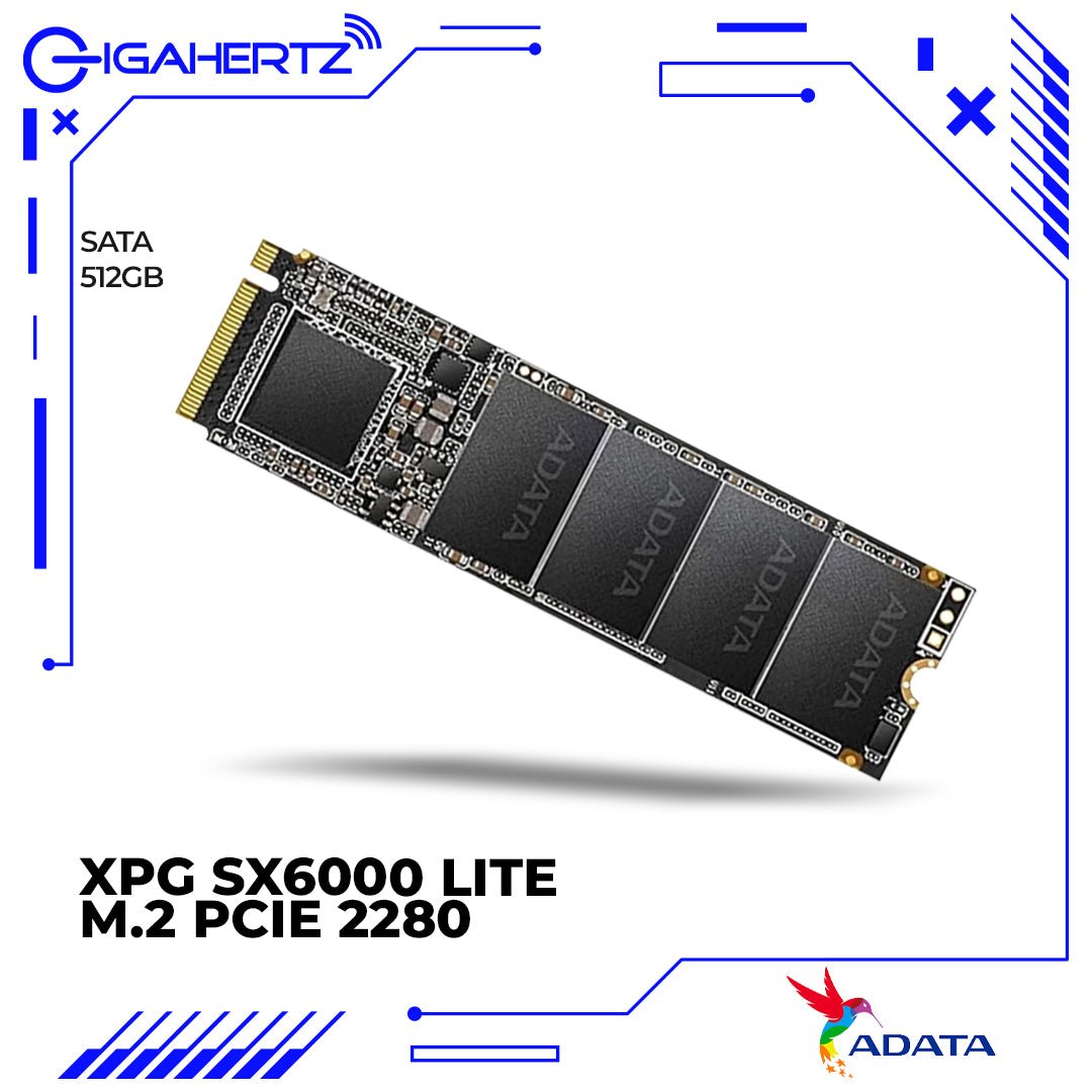 Adata XPG SX6000 LITE 512GB M.2 PCIE 2280 | Gigahertz | ADATA