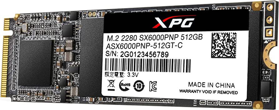 Adata XPG SX6000 Pro PCIe Gen3x4 M.2 2280 Solid State Drive | Gigahertz