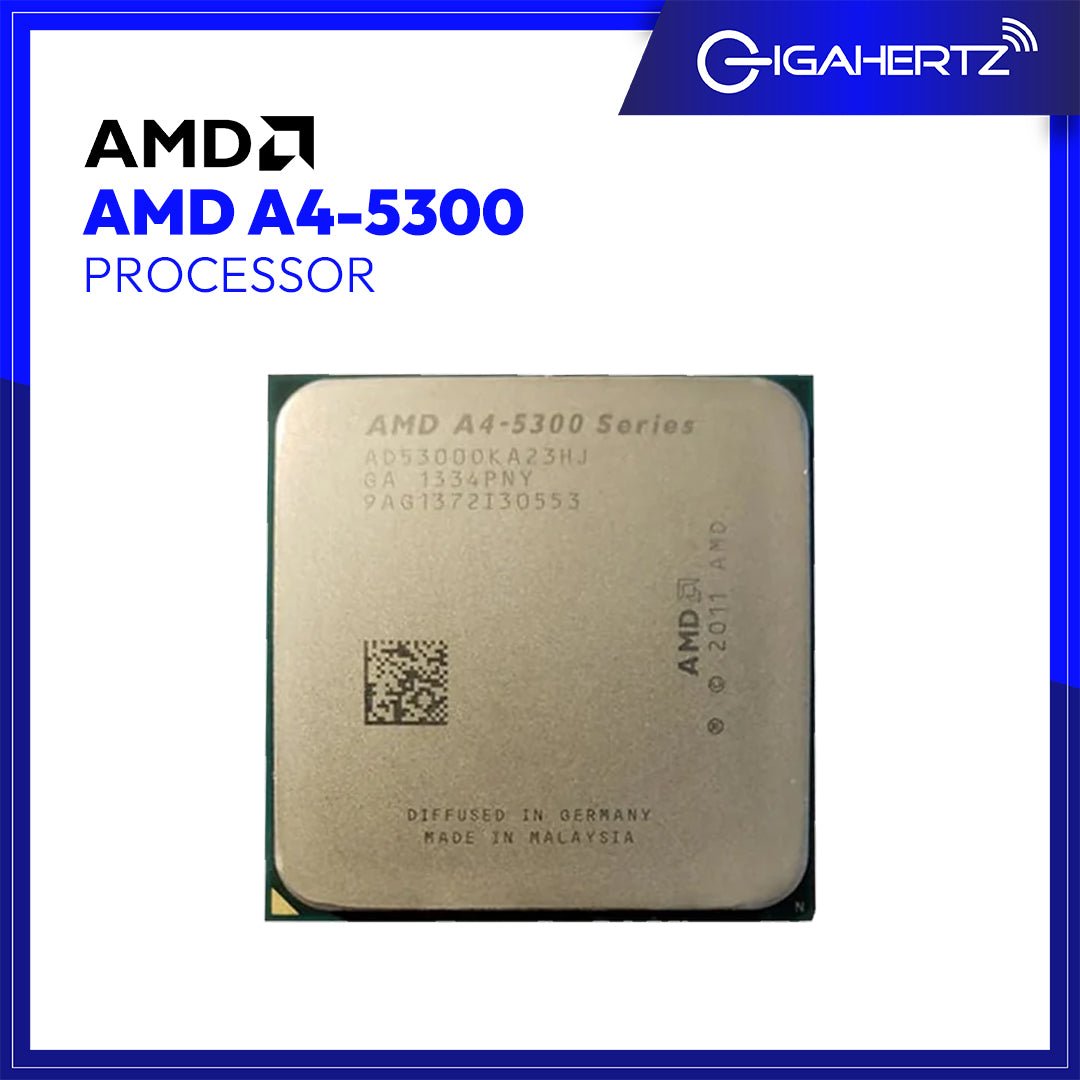 AMD A4 - 5300 | Gigahertz