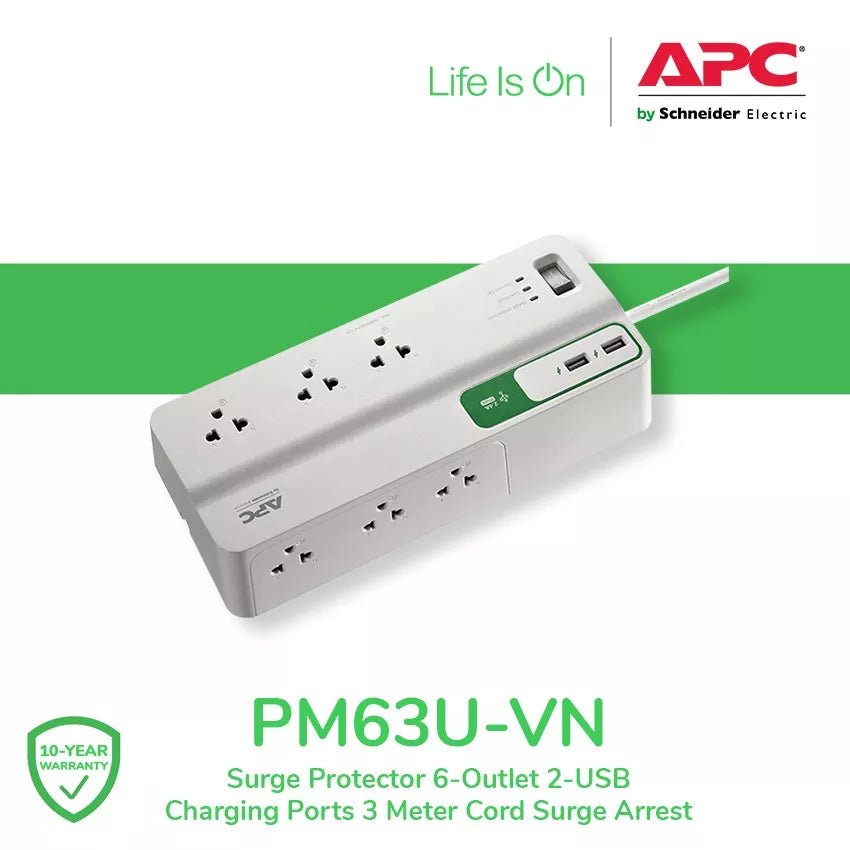 APC PM63U - VN Performance Surge Arrest | Gigahertz | Gigahertz