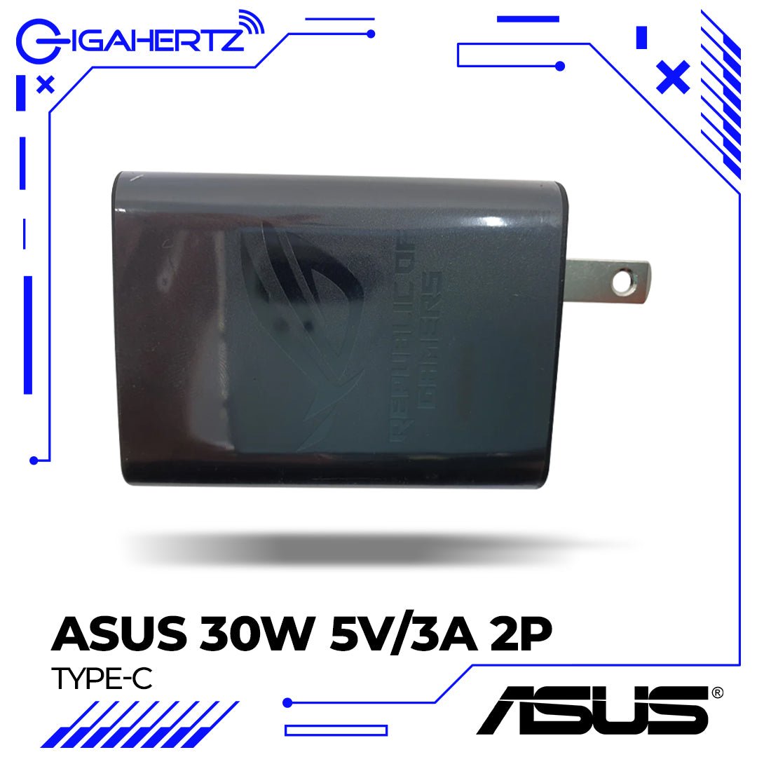 Asus 30W 5V/3A 2P Type - C | Gigahertz | Gigahertz