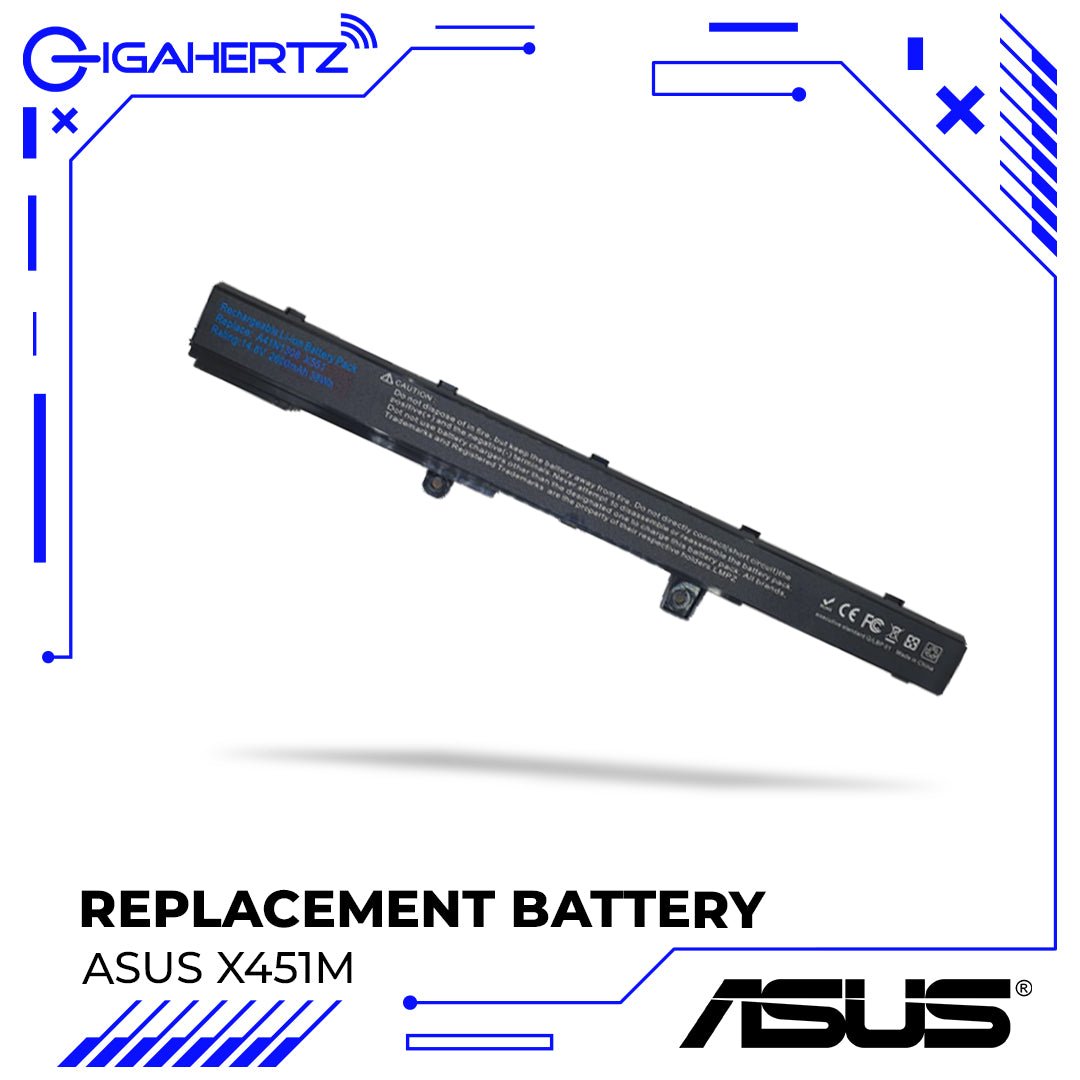 Asus A1 Battery X451M for Replacement - Asus X451M | Gigahertz